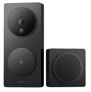 Aqara Smart Video Doorbell G4, 1080p, must - Nutikas uksekell kaameraga SVD-C03