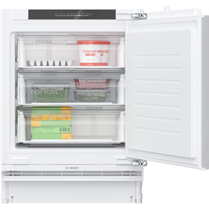 Bosch, Series 6, 85 L, height 82 cm - Built-in freezer