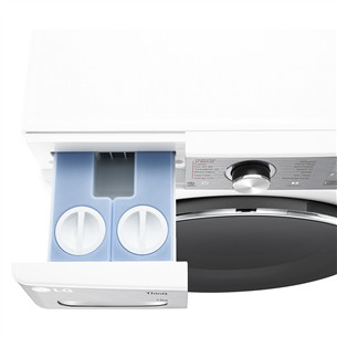 LG, 13 kg, sügavus 61,5 cm, 1400 p/min - Eestlaetav pesumasin