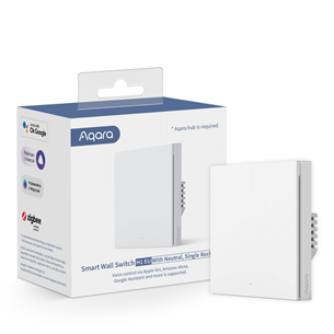 Aqara Smart Wall Switch H1, koos neutraaliga - Nutikas seinalüliti