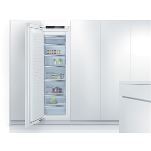 Bosch Series 4, No Frost, 212 л, высота 178 см - Интегрируемый морозильник