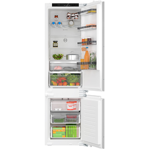 Bosch Series 4, No Frost, 290 L, height 194 cm - Built-in refrigerator