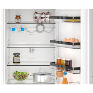 Bosch Series 4, No Frost, 290 L, height 194 cm - Built-in refrigerator