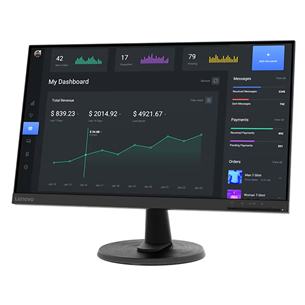 Lenovo D24-40, 24'', FHD, LED VA, 75 Hz, must - Monitor