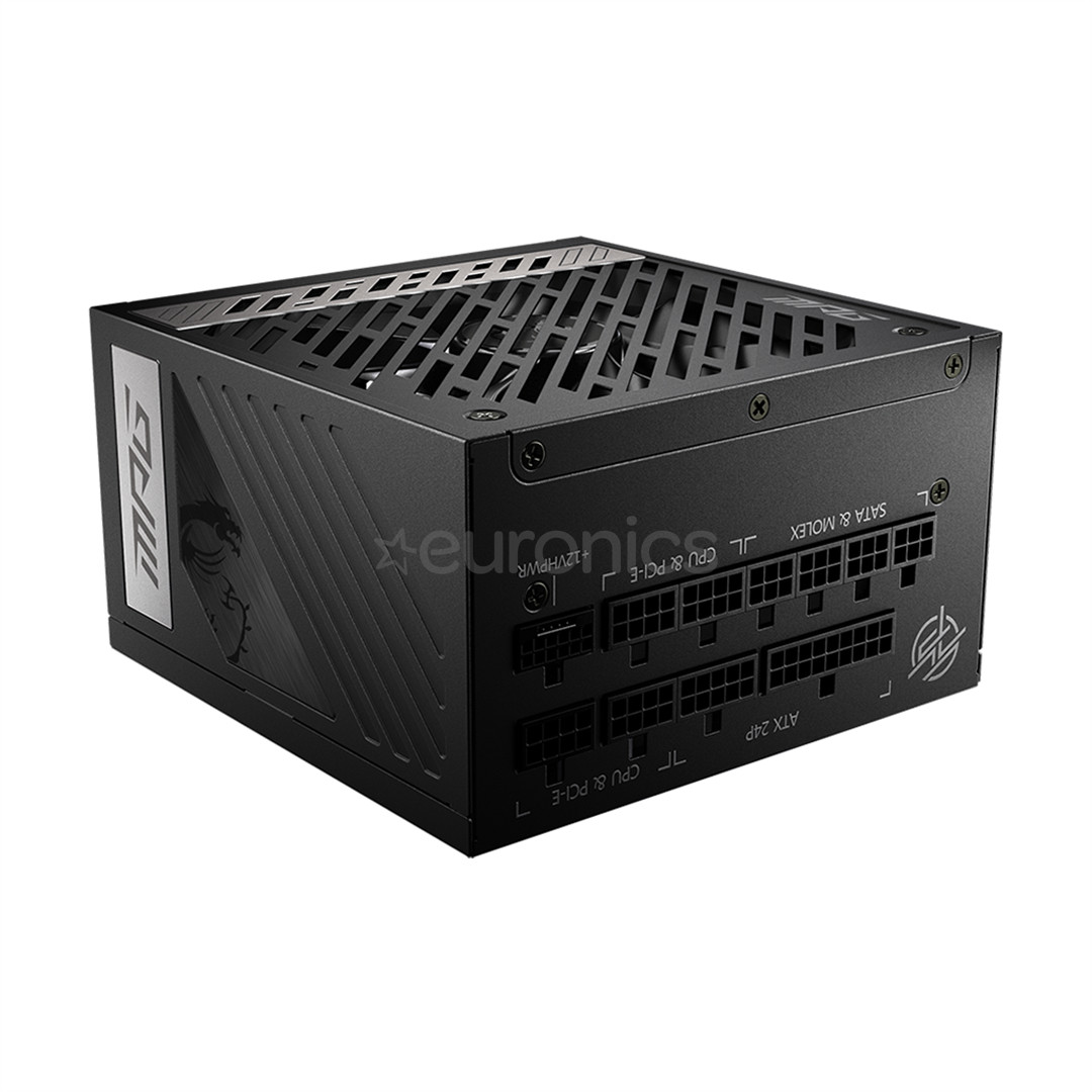 MSI MPG A850G PCIE5, 850 W, 80+ Gold, Modular, ATX3.0 - Toiteplokk