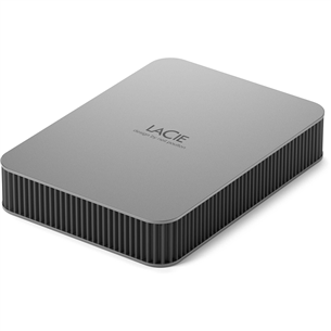 LaCie Mobile Drive, USB-C, 4 TB, hall - Väline kõvaketas