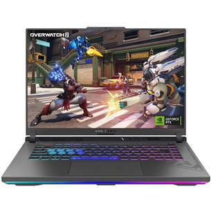 ASUS ROG Strix G16, 16", WQXGA, 240 Hz, i7, 16 GB, 1 TB, RTX 4060, W11H, black - Notebook