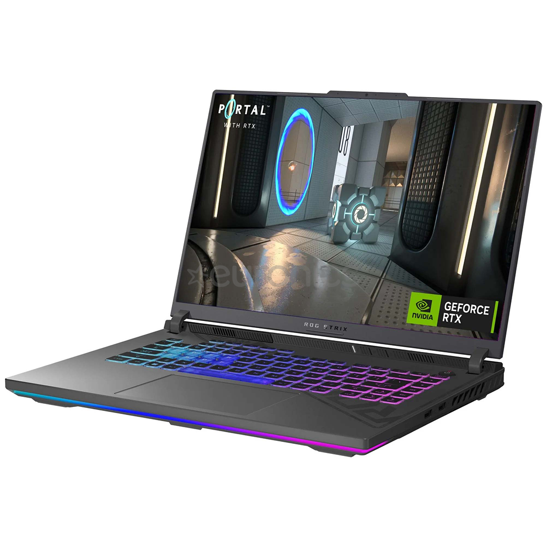 ASUS ROG Strix G16, 16", WQXGA, 240 Hz, i7, 16 GB, 1 TB, RTX 4060, W11, must - Sülearvuti