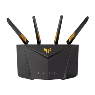 ASUS TUF Gaming AX4200, WiFi 6, must/kollane - WiFi ruuter