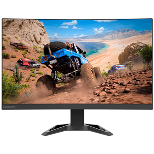 Lenovo G27qc-30, 27'', QHD, 165 Hz, LED VA, nõgus, must - Monitor 66F4GAC2EU