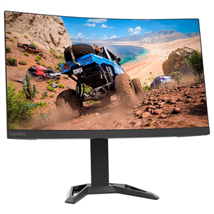 Lenovo G27qc-30, 27'', QHD, 165 Hz, LED VA, nõgus, must - Monitor