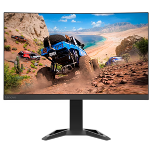 Lenovo G27qc-30, 27'', QHD, 165 Hz, LED VA, curved, black - Monitor