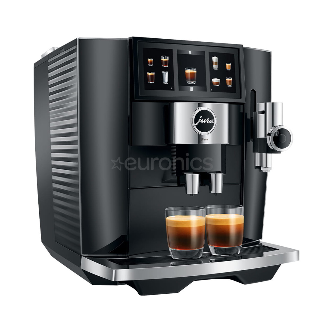 JURA J8 twin, Diamond Black - Espressomasin