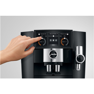 JURA J8 twin, Diamond Black - Espressomasin