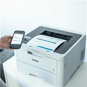 Brother HL-L3220CW, WiFi, USB, hall - Värvi-laserprinter