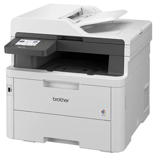 Brother DCP-L3760CDW, WiFi, LAN, USB, kahepoolne, hall - Multifunktsionaalne värvi-laserprinter