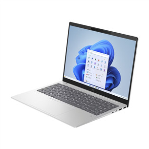 HP Pavilion Plus 14-ey0002no, 14", 2.8K, OLED, 120 Hz, Ryzen 7, 16 GB, 512 GB, SWE, silver - Notebook