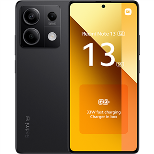 Xiaomi Redmi Note 13 5G, 128 GB, must - Nutitelefon