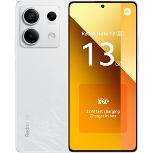 Xiaomi Redmi Note 13 5G, 256 GB, white - Smartphone