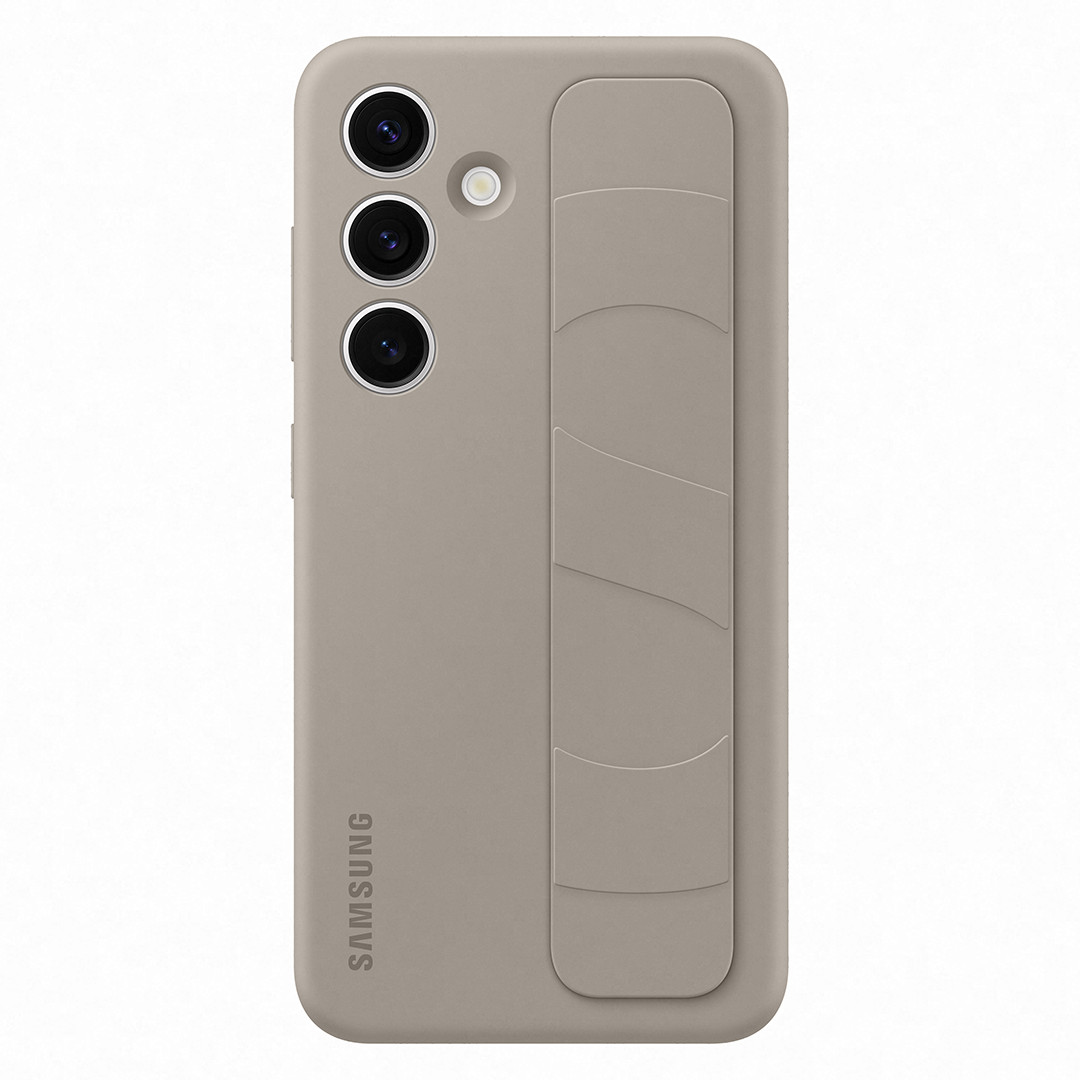 Samsung Standing Grip Case, Galaxy S24, taupe - Case