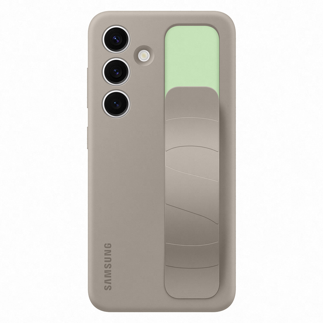 Samsung Standing Grip Case, Galaxy S24, taupe - Case