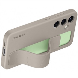Samsung Standing Grip Case, Galaxy S24, pruun - Ümbris