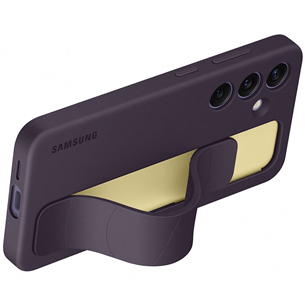 Samsung Standing Grip Case, Galaxy S24, tumelilla - Ümbris