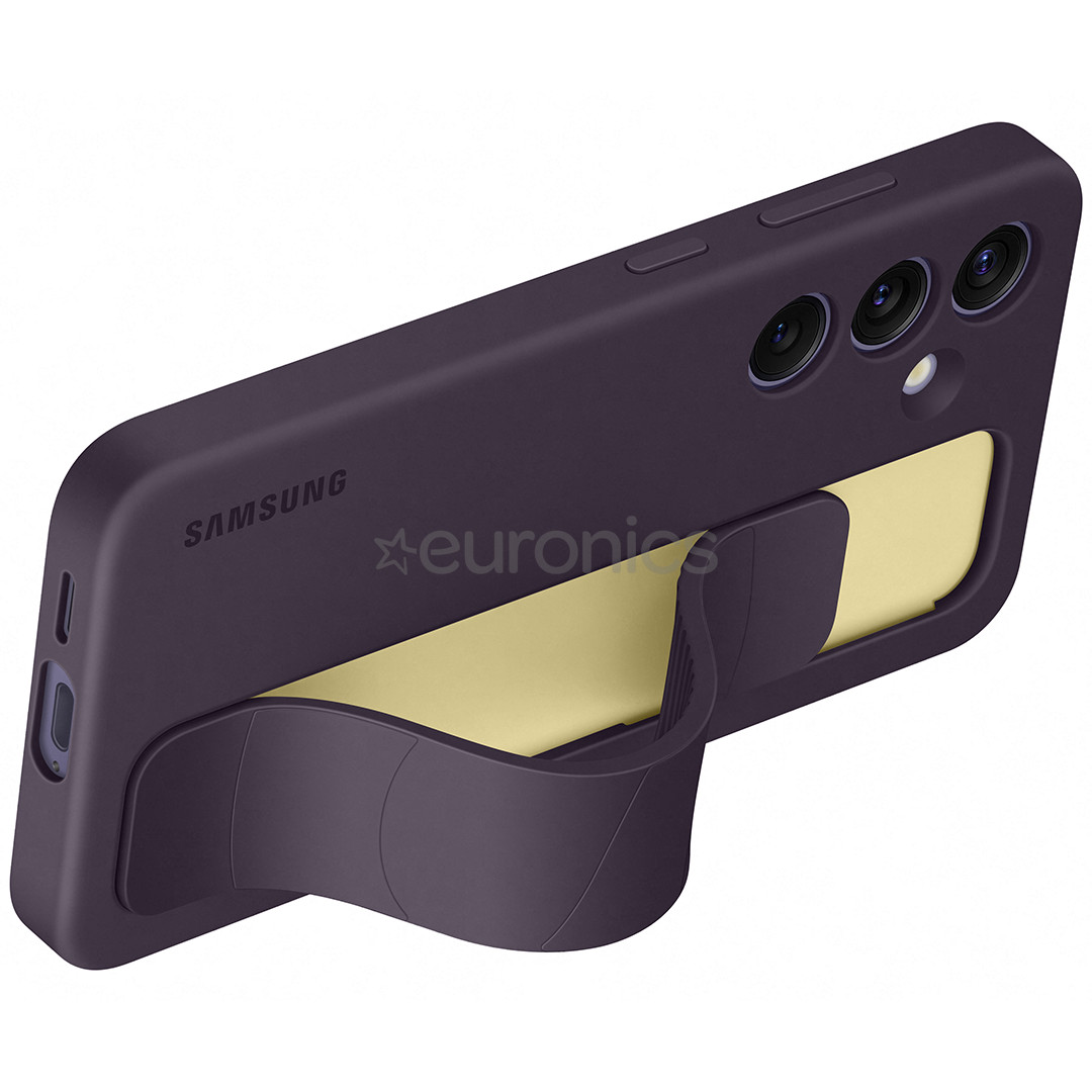 Samsung Standing Grip Case, Galaxy S24, tumelilla - Ümbris