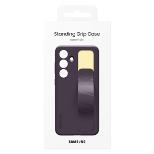 Samsung Standing Grip Case, Galaxy S24, dark violet - Case