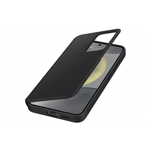 Samsung Smart View Wallet Case, Galaxy S24, черный - Чехол