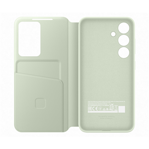 Samsung Smart View Wallet Case, Galaxy S24, зеленый - Чехол