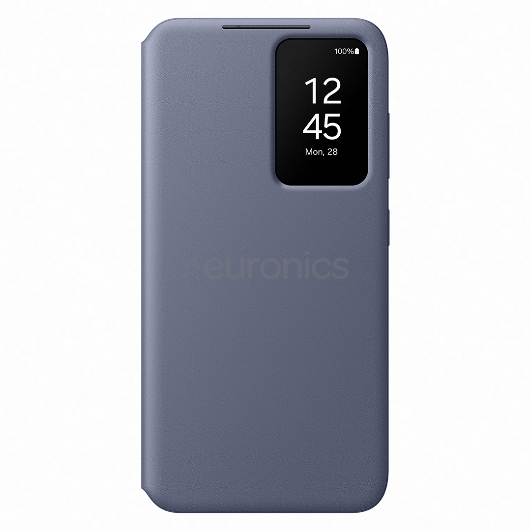 Samsung Smart View Wallet Case, Galaxy S24, сиреневый - Чехол
