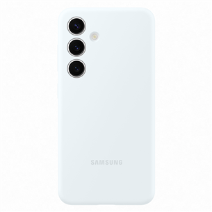 Samsung Silicone Case, Galaxy S24, белый - Чехол