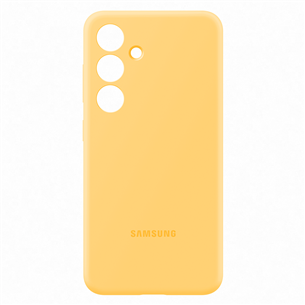 Samsung Silicone Case, Galaxy S24, желтый - Чехол