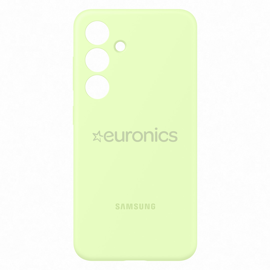 Samsung Silicone Case, Galaxy S24, light green - Case