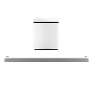 Bose Smart Ultra Soundbar + Bass Module 700, white - Soundbar and subwoofer