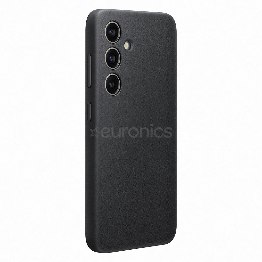 Samsung Vegan Leather Case, Galaxy S24, black - Case