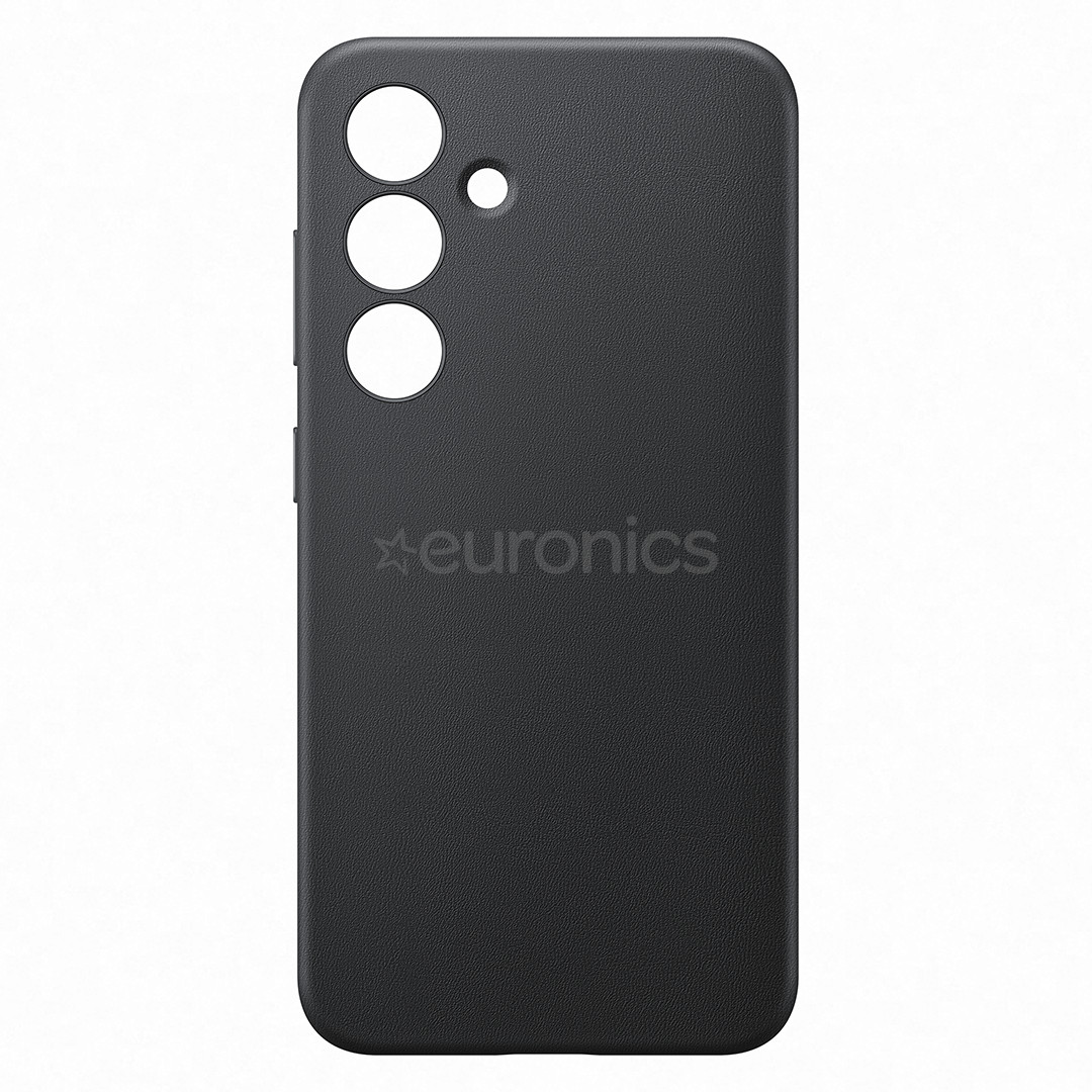 Samsung Vegan Leather Case, Galaxy S24, black - Case