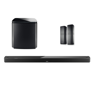 Bose Smart Ultra Soundbar + Bass Module 700 + Surround 700, black - Soundbar sound system BOSESBULTRASUBREAR