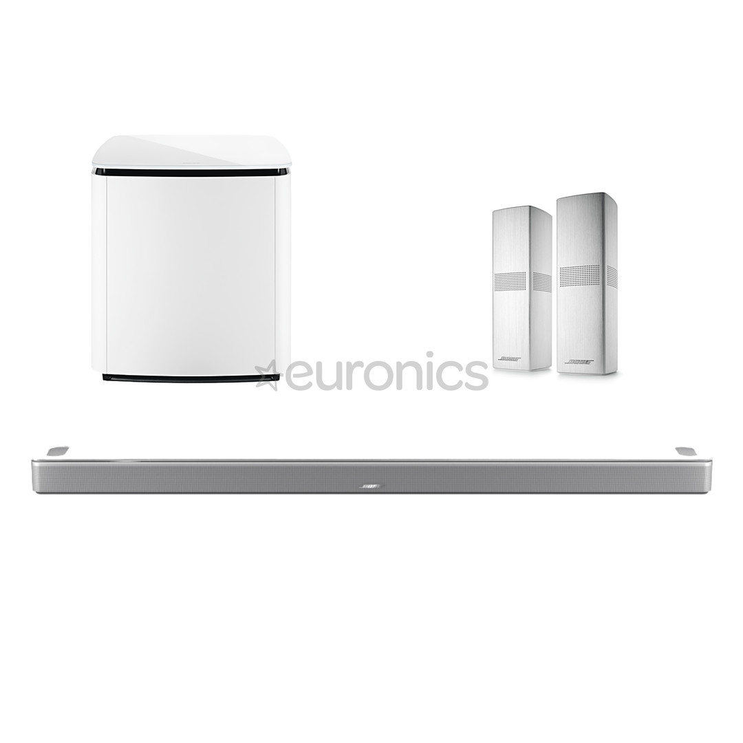 Bose Smart Ultra Soundbar + Bass Module 700 + Surround 700, valge - Soundbar helisüsteem
