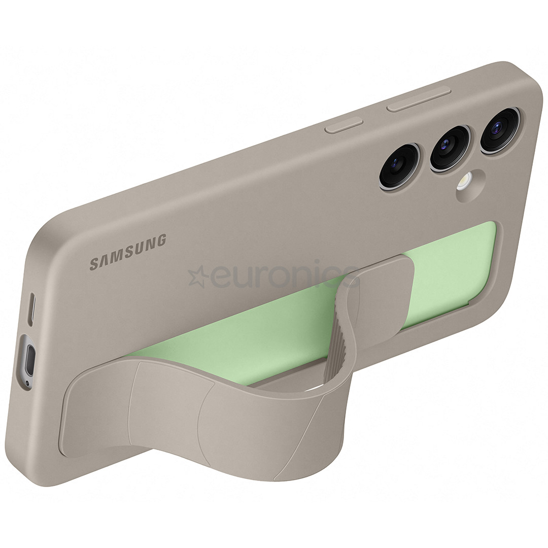 Samsung Standing Grip Case, Galaxy S24+, taupe - Case