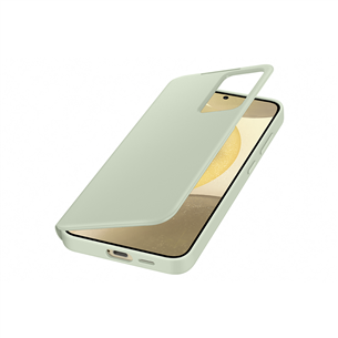 Samsung Smart View Wallet Case, Galaxy S24+, light green - Case