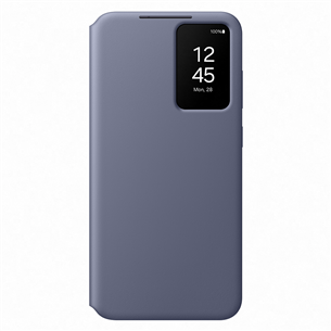 Samsung Smart View Wallet Case, Galaxy S24+, сиреневый - Чехол EF-ZS926CVEGWW