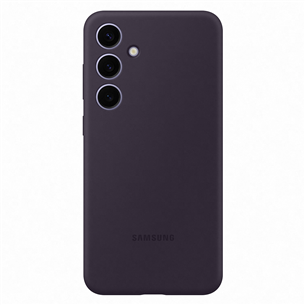 Samsung Silicone Case, Galaxy S24+, dark violet - Case EF-PS926TEEGWW