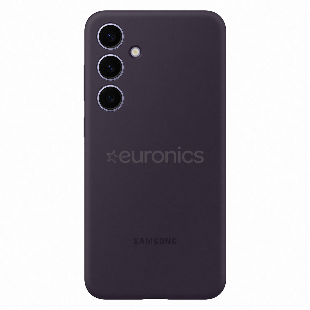Samsung Silicone Case, Galaxy S24+, фиолетовый - Чехол
