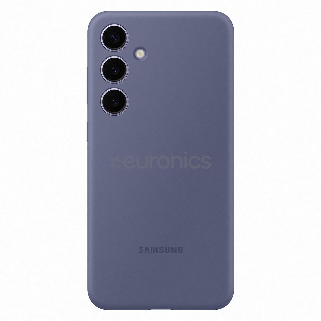 Samsung Silicone Case, Galaxy S24+, violet - Case