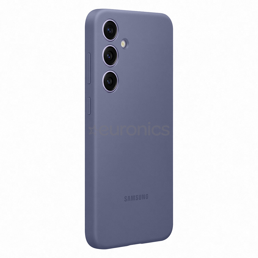 Samsung Silicone Case, Galaxy S24+, violet - Case