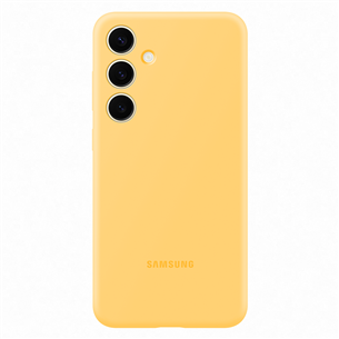Samsung Silicone Case, Galaxy S24+, желтый - Чехол EF-PS926TYEGWW