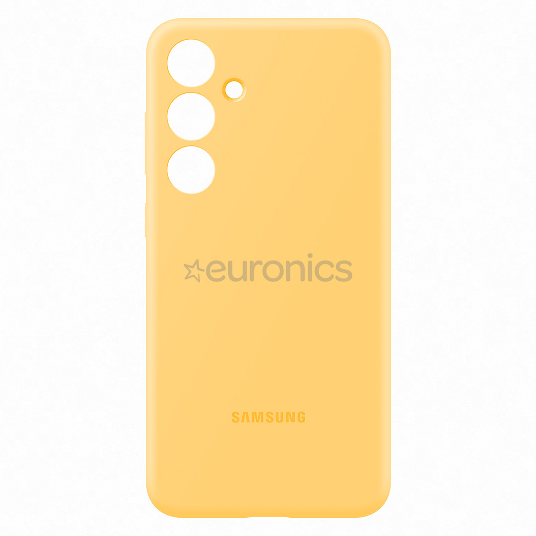 Samsung Silicone Case, Galaxy S24+, yellow - Case