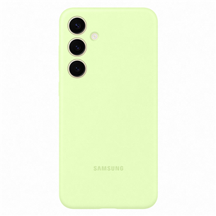 Samsung Silicone Case, Galaxy S24+, зеленый - Чехол EF-PS926TGEGWW